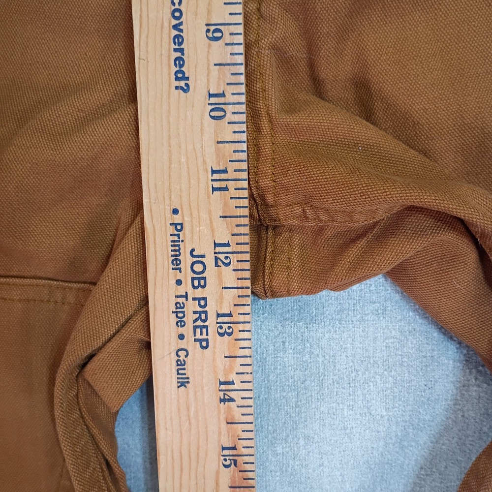 REI Co-op Double Knee Work Pants Mens 38x30 Brown Canvas Utility Trousers Gorp - Picture 6 of 10